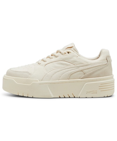 PUMA（プーマ）の「PUMA プーマ ウィメンズ カリフォルニア フライズ ネイチャー スニーカー（スニーカー・レディース・ホワイト/ホワイト系その他・25.5cm/25.0cm/23.5cm/24.0cm/24.5cm/22.5cm/23.0cm/22.0cm）」の2枚目の写真