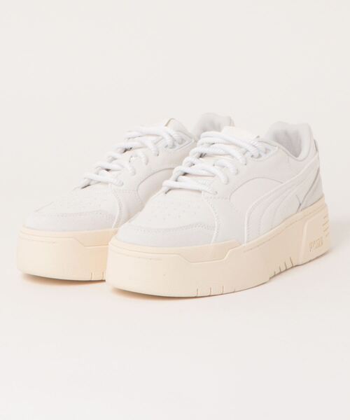 PUMA（プーマ）の「PUMA プーマ ウィメンズ カリフォルニア フライズ ネイチャー スニーカー（スニーカー・レディース・ホワイト/ホワイト系その他・25.5cm/25.0cm/23.5cm/24.0cm/24.5cm/22.5cm/23.0cm/22.0cm）」の12枚目の写真