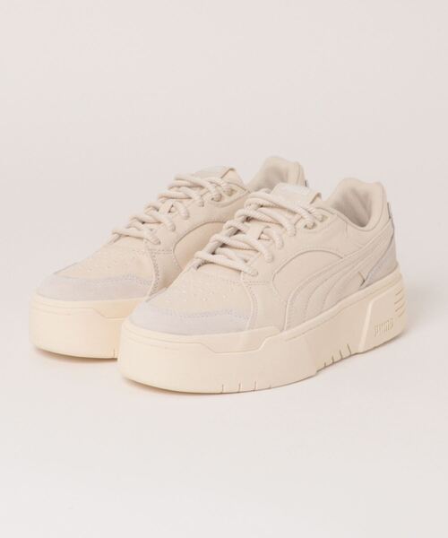 PUMA（プーマ）の「PUMA プーマ ウィメンズ カリフォルニア フライズ ネイチャー スニーカー（スニーカー・レディース・ホワイト/ホワイト系その他・25.5cm/25.0cm/23.5cm/24.0cm/24.5cm/22.5cm/23.0cm/22.0cm）」の11枚目の写真