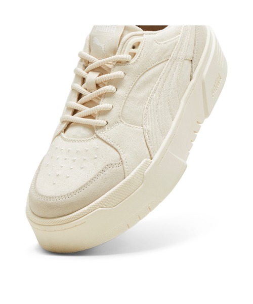PUMA（プーマ）の「PUMA プーマ ウィメンズ カリフォルニア フライズ ネイチャー スニーカー（スニーカー・レディース・ホワイト/ホワイト系その他・25.5cm/25.0cm/23.5cm/24.0cm/24.5cm/22.5cm/23.0cm/22.0cm）」の4枚目の写真