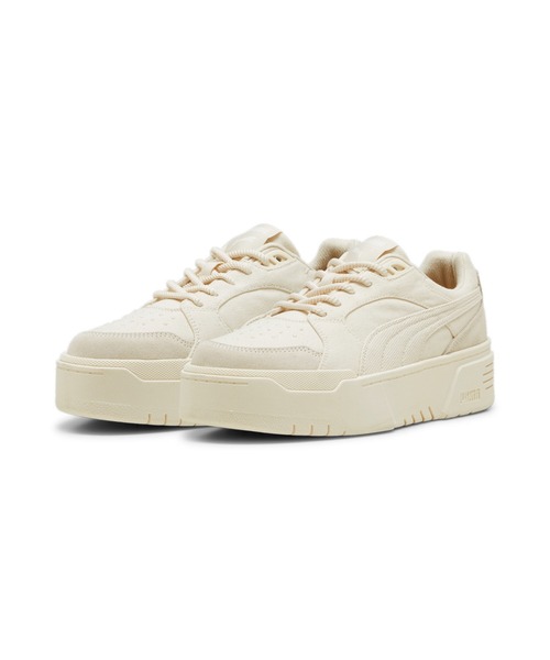 PUMA（プーマ）の「PUMA プーマ ウィメンズ カリフォルニア フライズ ネイチャー スニーカー（スニーカー・レディース・ホワイト/ホワイト系その他・25.5cm/25.0cm/23.5cm/24.0cm/24.5cm/22.5cm/23.0cm/22.0cm）」の6枚目の写真