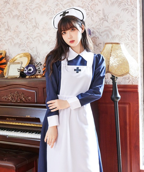Brightlele(ブライトララ)の「「 ロングナース 」 ハロウィン コスプレ ナース ナース服 仮装 ハロウィンコスプレ 大人 女性(コスチューム/パーティーグッズ・レディース・その他2/その他4/その他3/その他1・MEDIUM/LARGE/X-LARGE)」の22枚目の写真