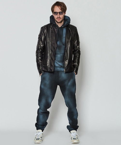 ACANTHUS(アカンサス)の「mj9949- Leather Semi Double Riders ライダースジャケット(ライダースジャケット・メンズ・ブラック・XL/L/M/S)」の13枚目の写真