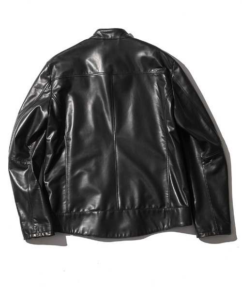ACANTHUS(アカンサス)の「mj9949- Leather Semi Double Riders ライダースジャケット(ライダースジャケット・メンズ・ブラック・XL/L/M/S)」の15枚目の写真