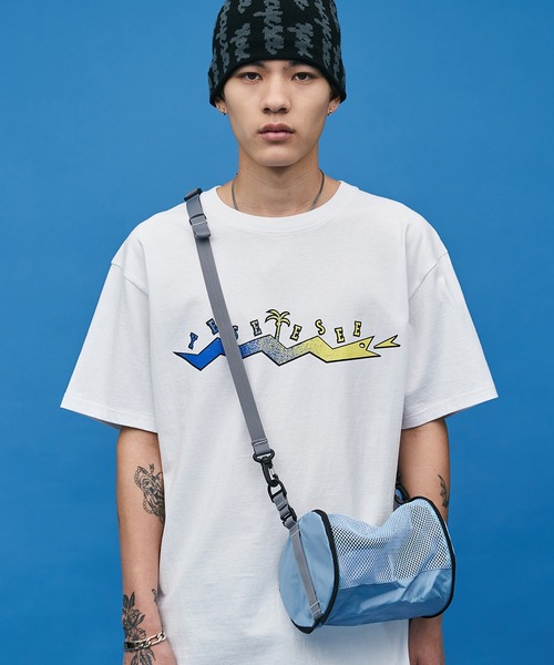 【YESEYESEE】Y.E.S RUSHED SMALL DUFFLE BAG / BLACK yeseyesee Y.E.S Rushed Small Duffle Bag - Sky Blue