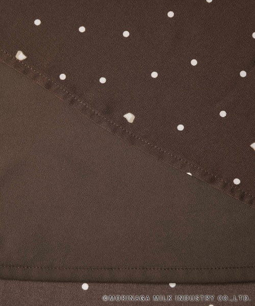 ROPE' PICNIC(ロペピクニック)の「【KIDS】【Pino meets ROPE' PICNIC】Pinoドットワンピース(ワンピース・キッズ・レッド/ホワイト系その他/ダークブラウン・110/120/130/140)」の14枚目の写真