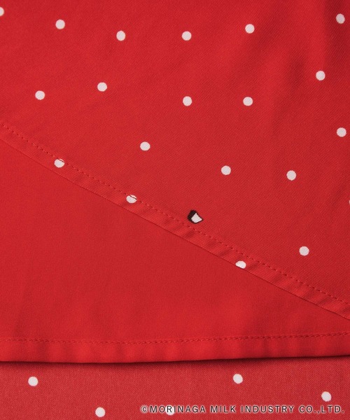 ROPE' PICNIC(ロペピクニック)の「【KIDS】【Pino meets ROPE' PICNIC】Pinoドットワンピース(ワンピース・キッズ・レッド/ホワイト系その他/ダークブラウン・110/120/130/140)」の5枚目の写真