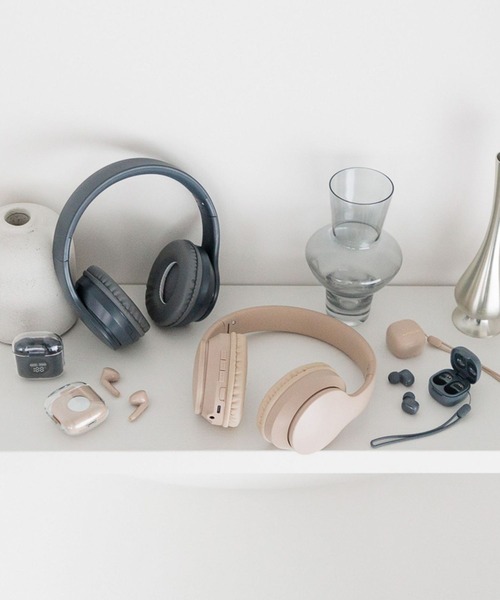 Me%(ミィパーセント)の「MPminiワイヤレスイヤホン 122332(ヘッドフォン/イヤホン・レディース・チャコールグレー/ベージュ・FREE)」の3枚目の写真