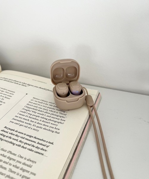 Me%(ミィパーセント)の「MPminiワイヤレスイヤホン 122332(ヘッドフォン/イヤホン・レディース・チャコールグレー/ベージュ・FREE)」の9枚目の写真