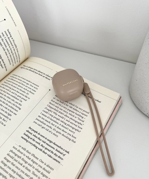 Me%(ミィパーセント)の「MPminiワイヤレスイヤホン 122332(ヘッドフォン/イヤホン・レディース・チャコールグレー/ベージュ・FREE)」の10枚目の写真