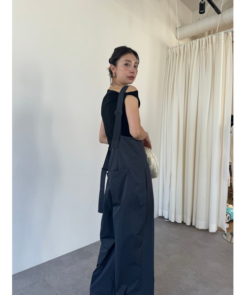 HANNE(アン)の「アシメネックTシャツ(Tシャツ/カットソー・レディース・ホワイト/ブラック/グレー・FREE)」の20枚目の写真