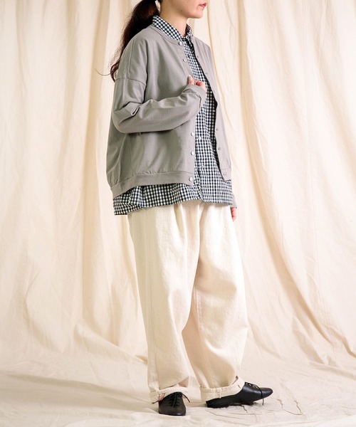 Brocante / ブロカント] 生成デニム アンプリッセパンツ | Domingo