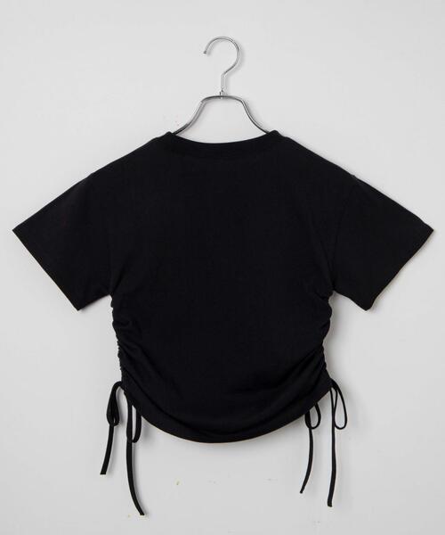 dispark（ディスパーク）の「DISPARK/サイドドロストラインストーンT（Tシャツ/カットソー・レディース・ブラック/ホワイト/その他1・FREE）」の15枚目の写真