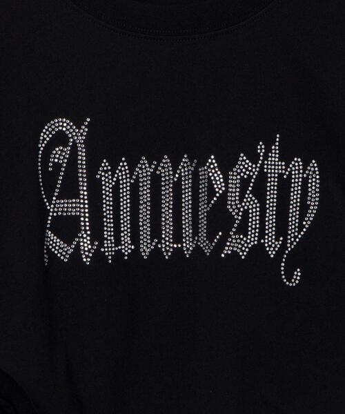 dispark（ディスパーク）の「DISPARK/サイドドロストラインストーンT（Tシャツ/カットソー・レディース・ブラック/ホワイト/その他1・FREE）」の16枚目の写真