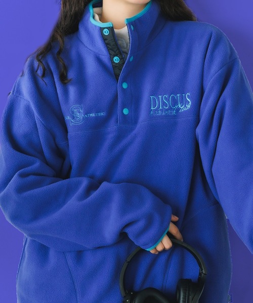 DISCUS ATHLETIC/ディスカス アスレチック フリース 刺繍 スタンド