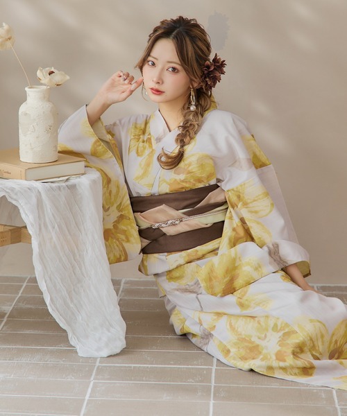 浴衣3点セット（浴衣・帯・下駄）