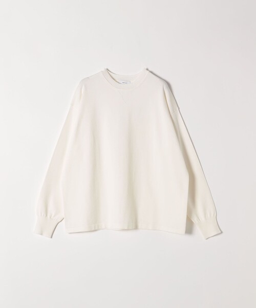 SHIPS any（シップス エニィ）の「SHIPS any:〈手洗い可能〉スウェットライク ニット プルオーバー（ニット/セーター・レディース・ブラック/ホワイト/レッド/キャメル/ブルー/グリーン/ピンク/オレンジ/ブラウン/ライトピンク/ライトグリーン・ONE SIZE）」の15枚目の写真