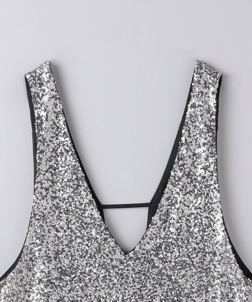 AEWEN MATOPH（イウエン マトフ）の「＜AEWEN MATOPH＞スパングル チュニック（シャツ/ブラウス・レディース・シルバー/ブラック・FREE）」の14枚目の写真