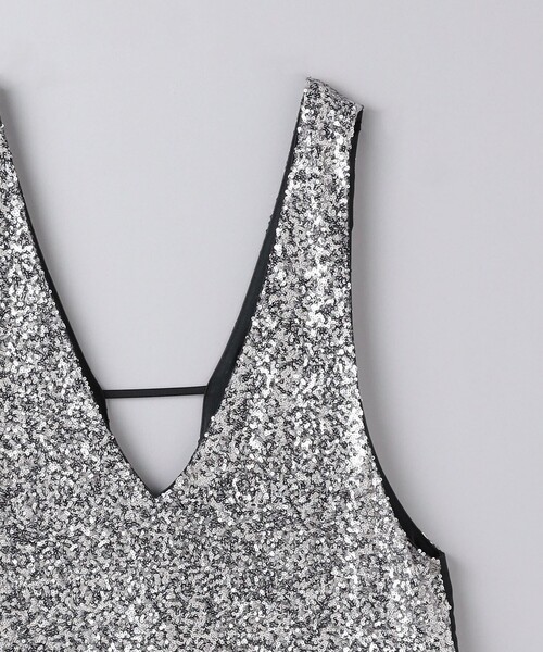 AEWEN MATOPH（イウエン マトフ）の「＜AEWEN MATOPH＞スパングル チュニック（シャツ/ブラウス・レディース・シルバー/ブラック・FREE）」の13枚目の写真