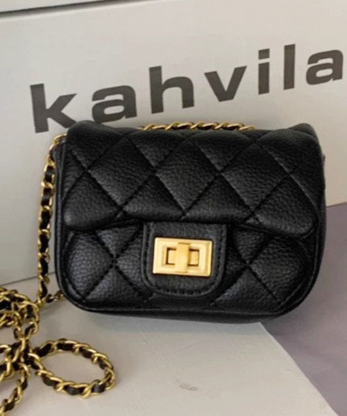 レディース アクセサリー感覚で使える2WAYチェーン付きミニバッグ