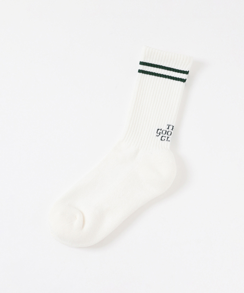 JOURNAL STANDARD relume（ジャーナルスタンダード　レリューム）の「GOODIES CLUB ラインソックス（ソックス/靴下・レディース・レッド/グリーン/ネイビー・FREE）」の12枚目の写真