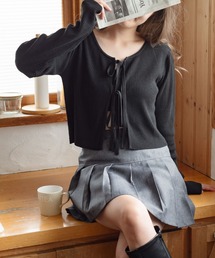 WEGO | WEGO/リボンリブカーディガン(カーディガン/ボレロ)