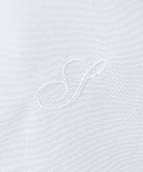 SACRA（サクラ）の「＜SACRA＞コットンポプリン ビッグシャツ（シャツ/ブラウス・レディース・ライトブルー/ホワイト・38）」の3枚目の写真