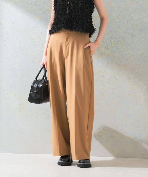 URBAN RESEARCH ROSSO WOMEN(アーバンリサーチ ロッソ)の「ストレートスラックス(その他パンツ・レディース・キャメル/グレー・38/36/TALL)」の20枚目の写真