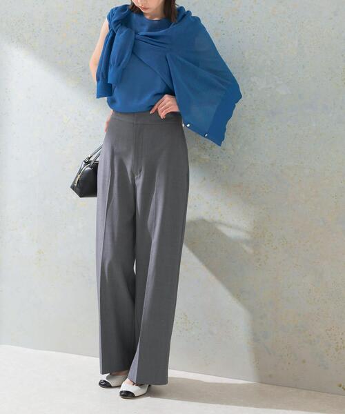 URBAN RESEARCH ROSSO WOMEN(アーバンリサーチ ロッソ)の「ストレートスラックス(その他パンツ・レディース・キャメル/グレー・38/36/TALL)」の3枚目の写真