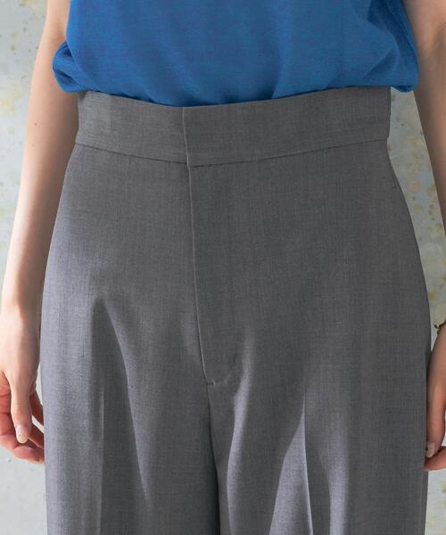 URBAN RESEARCH ROSSO WOMEN(アーバンリサーチ ロッソ)の「ストレートスラックス(その他パンツ・レディース・キャメル/グレー・38/36/TALL)」の8枚目の写真
