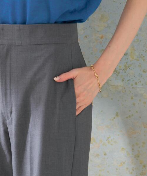 URBAN RESEARCH ROSSO WOMEN(アーバンリサーチ ロッソ)の「ストレートスラックス(その他パンツ・レディース・キャメル/グレー・38/36/TALL)」の9枚目の写真