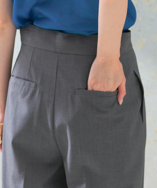 URBAN RESEARCH ROSSO WOMEN(アーバンリサーチ ロッソ)の「ストレートスラックス(その他パンツ・レディース・キャメル/グレー・38/36/TALL)」の12枚目の写真