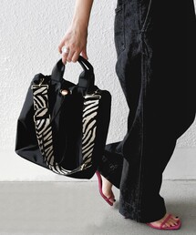 SHIPS | 【WEB限定】 柄 ワイド テープ ショルダー 2WAY バッグ(ショルダーバッグ)