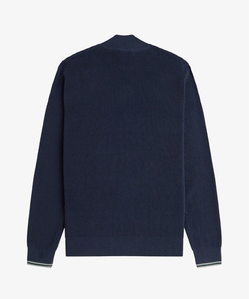 FRED PERRY（フレッドペリー）の「Waffle Stitch Half Zip Jumper