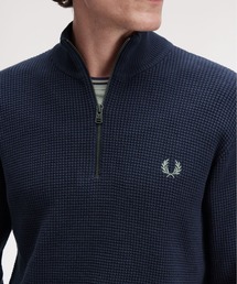 FRED PERRY（フレッドペリー）の「Waffle Stitch Half Zip Jumper