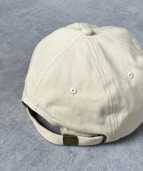 CPCM(シーピーシーエム)の「犬刺繍フェイクレザー×ツイルキャップ(キャップ・レディース・ベージュ/ネイビー/ブラック・FREE)」の18枚目の写真
