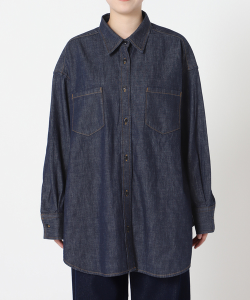新品 JOURNAL STANDARD ライトオンスデニムシャツ ブルー