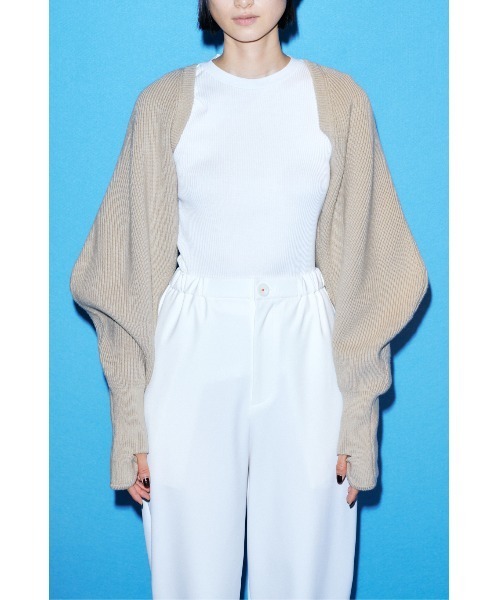 ニットスリーブパーツ（カーディガン/ボレロ）｜nagonstans（ナゴンスタンス）