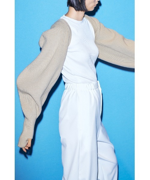 ニットスリーブパーツ（カーディガン/ボレロ）｜nagonstans（ナゴンスタンス）