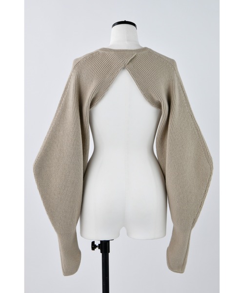 ニットスリーブパーツ（カーディガン/ボレロ）｜nagonstans（ナゴンスタンス）