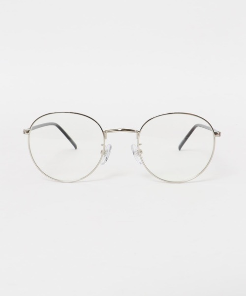 URBAN RESEARCH Sonny Label（アーバンリサーチサニーレーベル）の「メタルフレームダテメガネ（メガネ・レディース・シルバー・ONE）」の4枚目の写真