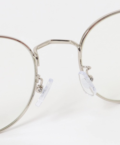 URBAN RESEARCH Sonny Label（アーバンリサーチサニーレーベル）の「メタルフレームダテメガネ（メガネ・レディース・シルバー・ONE）」の7枚目の写真