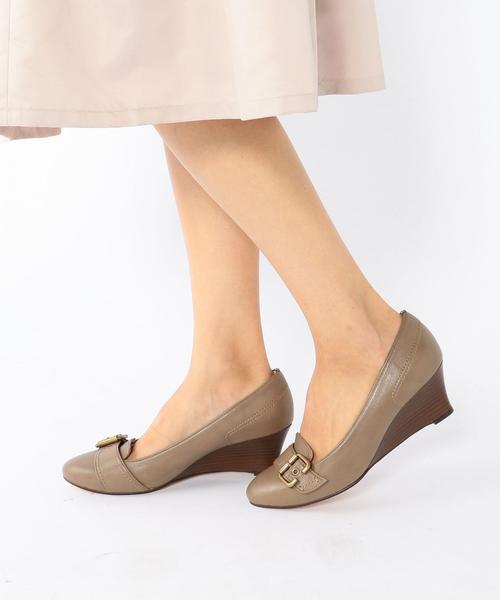 Boisson Chocolat（ボワソンショコラ）の「BBC ﾍﾞﾙﾄWEGﾊﾟﾝﾌﾟｽ55（パンプス・レディース・ブラック/モカ/ネイビー・22.5cm/23.5cm/23cm/24.5cm/22cm/24cm）」の13枚目の写真