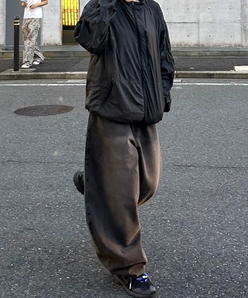 【Chikashitsu +】super buggy denim pantsの4枚目の写真