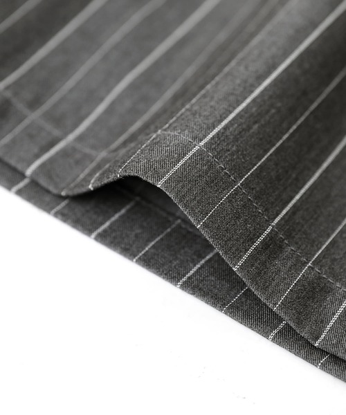 『ピンストライプストレートパンツ』（その他パンツ）｜n'OrLABEL（ノアールレーベル）