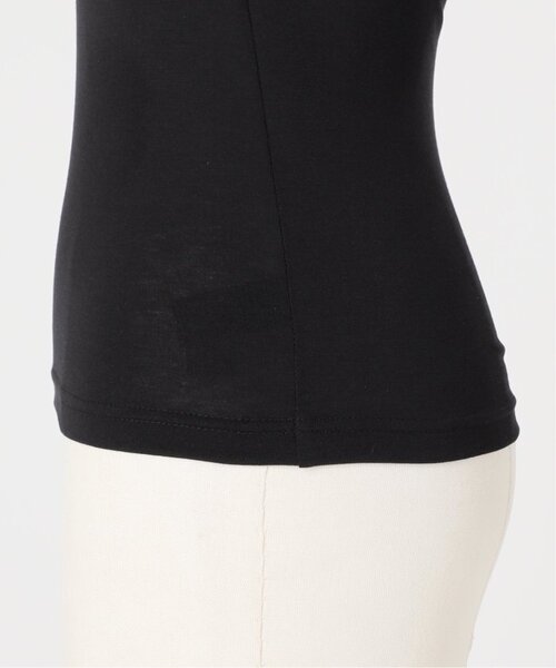 plage（プラージュ）の「《追加》middle top2（Tシャツ/カットソー・レディース・ブラック/ホワイト/ブラウン・FREE）」の8枚目の写真