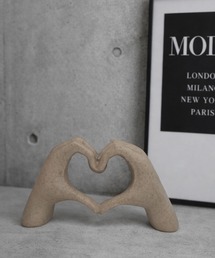 RiNc（リンク）の「【 NOLITA / ノリータ 】ユニーク 指ハート オフィス ディスプレイ オブジェ 置物（インテリア雑貨）」