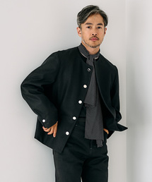 EDIFICE | COUTURE D’ADAM(クチュール ド アダム) Guards JK 24AW-010(ノーカラージャケット)