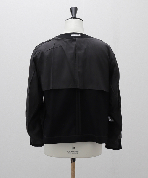 COUTURE D'ADAM ノーカラージャケット　丈短 セール】COUTURE D'ADAM(クチュール ド アダム) Guards JK 24AW