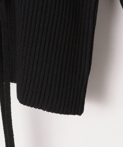 PAGEBOY（ページボーイ）の「チョーカーリブニットプルオーバー（ニット/セーター・レディース・ブラウン/ブラック/オフホワイト/ブルー・FREE）」の14枚目の写真